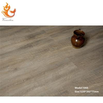 China Contemporary 11mm AC1 AC2 AC3 AC4 laminate flooring mdf hdf easy click german technology laminate wood flooring for sale