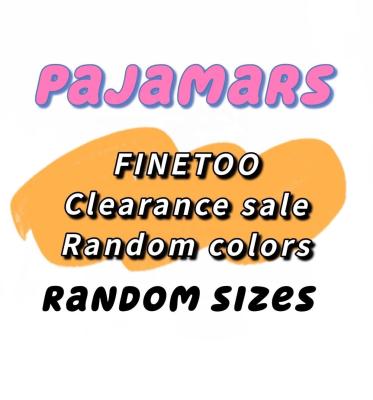 China FINETOO [Ready To Ship] Women's Pajamas Clearance Gift Breathable Random Colors Random Styles Random Sizes for sale