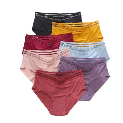 Cina FINETOO New Women's Antibacterial Seamless Comfortable Mid-Rise Wholesale Soft Briefs Panties For Ladies With Competitive Price in vendita