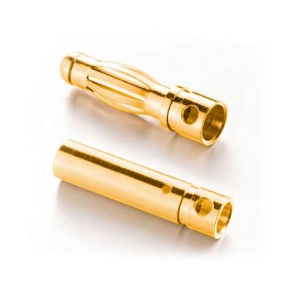 China audio & OEM/ODM High Precision Visual Gold or Nickel Plated Banana Plug 4mm Banana Jack Connector Terminal for sale