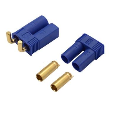 China Gold Plated Power 24k EC5 EC6 RC High Current Connector Plug For PCB Plate And Wire Electrical Soldering for sale