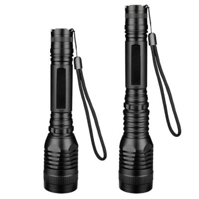 China Zoomable Flashlight XHP50 Portable Powerful Flashlights Outdoor LED Flashlights Rechargeable Batter Light Other Camping Equipment for sale