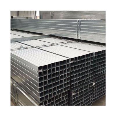 China Structure Pipe Square Steel Pipe Galvanized Steel Pipe Hot Dipped Galvanized Square Tube for sale