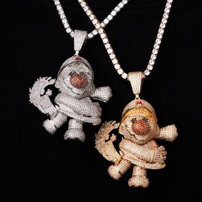 China Professionally Made Hiphop Mario Ice Hiphop Pendant Unisex Fashion Accessories for sale