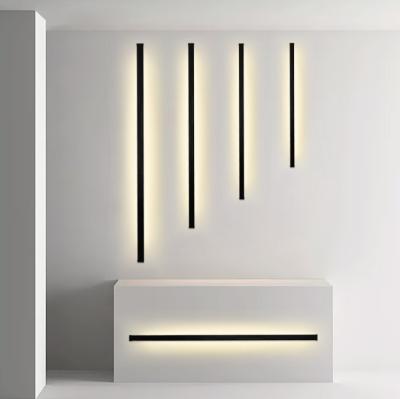 China Wholesale Modern Design Iron Indoor Lighting Graphite The Wall Light Bedroom Corner Aluminum Wall Lamp for sale