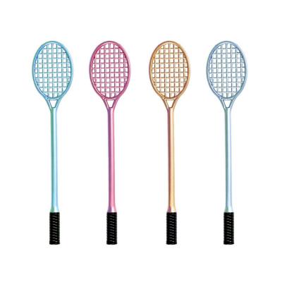 China Eco-friendly Gel Racket Gel Promotion Tennis Racket Middle School Students Creative Water-based Office Learning Pen BG001 for sale