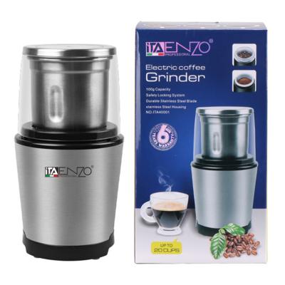 China ENZO Hot Selling Mini Coffee Nuts Grinder Stainless Steel Portable Electric Multifunctional Coffee Grinder Office Home Outdoor Travel Use for sale