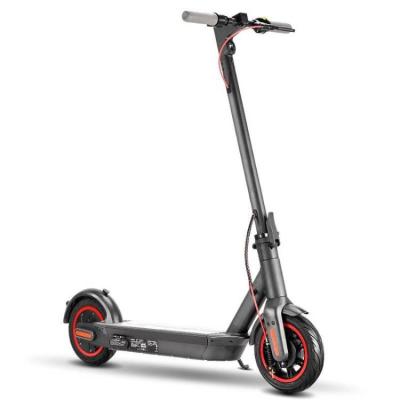 China 2022 new design factory direct sales unisex city riding 36v 10inch folding light weight and aluminum alloy fast black electric scooters for sale