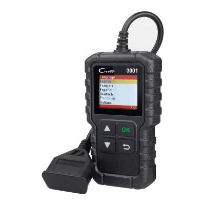 China Full OBDII/EOBD Code Reader Scanner Launch CR3001 Support OBDII/EOBD Full Function Read and Clear DTCs and Live Data Read for sale