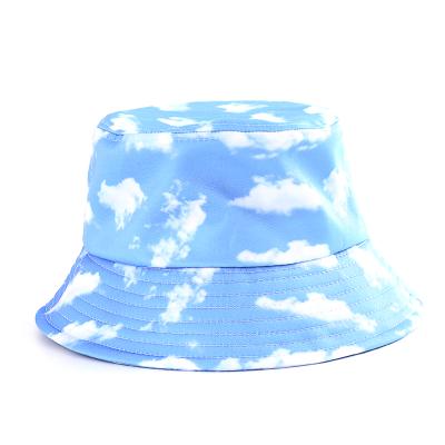 China Sun Protection Fashion Summer Cartoons Graffiti Bucket Hat For Men Women Men Outdoor eSun Bucket Fisherman Hat Girls Boys Gorros Panama Foldable Hat for sale