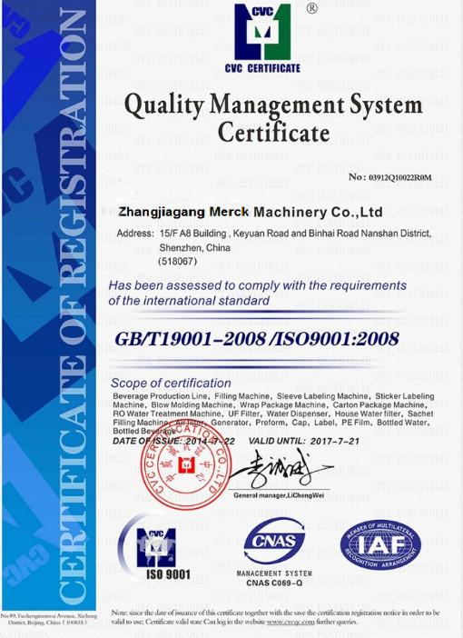 ISO - MACHINERY TECHNOLOGY