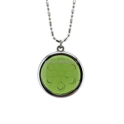 China New CLASSIC Green Chi Energy Necklace 2 Price With Gift Box Energy Disc Pendants Natural Crystal Pendant for sale