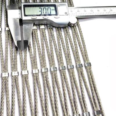 China Plain Weave X-tend Mesh Stainless Steel Wire Ss Rope Mesh For Zoo for sale