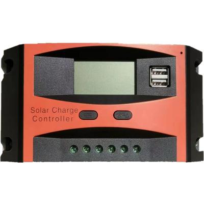 China China Big Factory Good Price 30amp 12v/24v Solar Charger Pwm Lithium Lead Charge Controller for sale