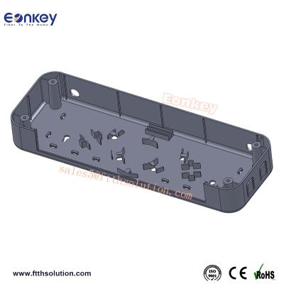 China FTTH FTTB FTTX Network Eonkey 2 Port Ontario Subscriber Box Indoor ftth Fiber Optic Distribution Box for sale