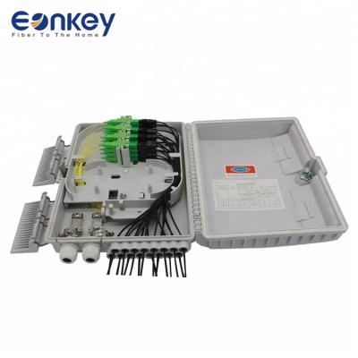 China Outdoor FTTH FTTB FTTX Network 1*16 FTTH Fiber Optic Distribution Box, Cable Terminal Box for sale