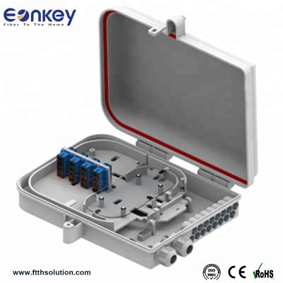 China Outdoor FTTH FTTB FTTX Network Eonkey PC Caixa De Terminacao Optica De Terminacao Ftth 16 Ports Distribution Box SPLITTER 1X16 (CTO) for sale