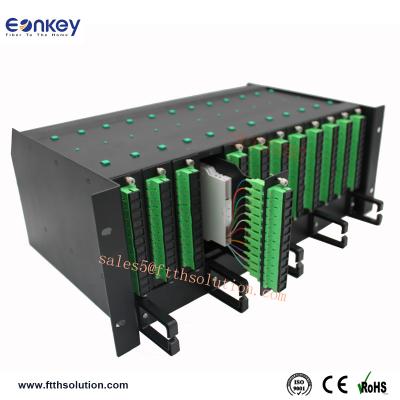 China New Design 144 Network Module FTTH SC 12 Eonkey Network FTTH FTTB FTTX Cores Fiber Optic Distribution Frame Price for sale