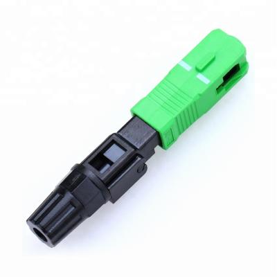 China FTTH FTTB FTTX Network SC Fiber Optic Conector SC APC Fiber Optic Fast Connector For FTTH Huawei for sale