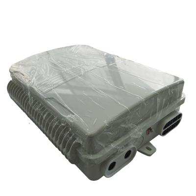 China ABS+PC 24 cores fiber optic distribution wall outdoor mount box/24 cores caja optica de optica de caja outdoor distribucion IP65 for sale