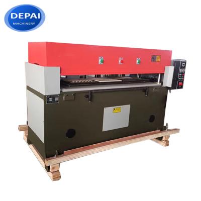 China Cheap price Leather/PVC/EPE plastic PVC card four-column hydraulic cutting machine for sale