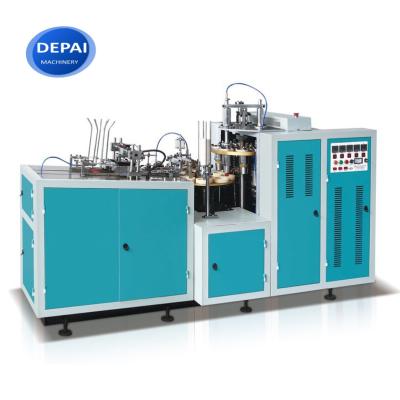 China food & Beverage Plant S12 Automatic Low Price Single PE Coated Paper Cup Placemat Printing Making Forming Machine for sale