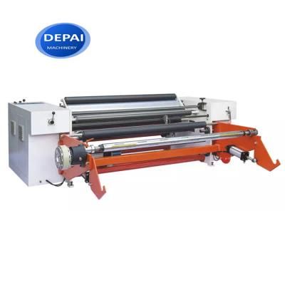 China Factory high quality high speed automatic shaftless fabric slitting roll to roll cutting rewinding machine for sale