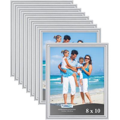 China Amazon Hot Sale 8x10 Modern Gold Photo Frames Table Top Picture Small Silver Photo Frame for sale