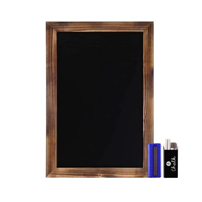 China Blackboard. The advertisement. Beautiful Design Wall Torch High Quality Rustic Wooden Magnetic Frame Wall Decor Decorative Chalkboard for sale