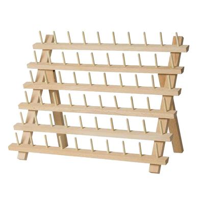 China High Quality Wood Workable Storage Rack Sewing Yarn Rack Grid Storage Workable for sale