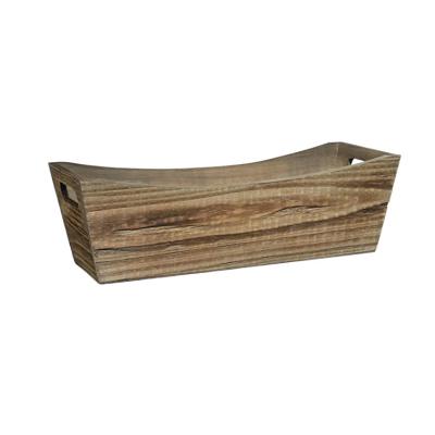 China Wholesale Rectangular Classical Planter Pot Garden Morden Design Craft Home Wooden Window Box for sale