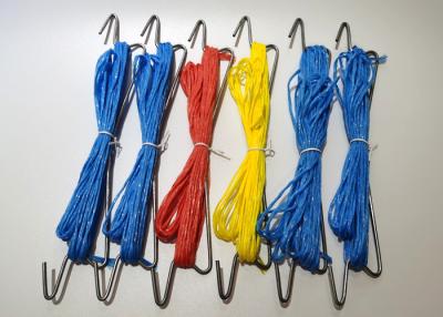 China White Blue Red 7KD 9KD Tomato Tying Twine With Hook for sale