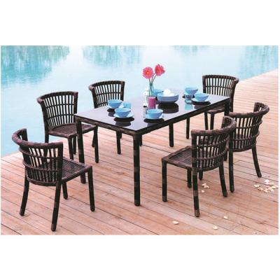 China Eco-freindly Natural Rattan and Bamboo Furniture Outdoor Garden Rattan for sale