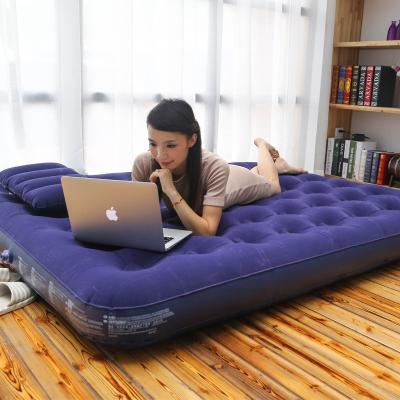 China Single and Double Car Outdoor Use Home Use Foldable PVC Inflatable Mattress for sale