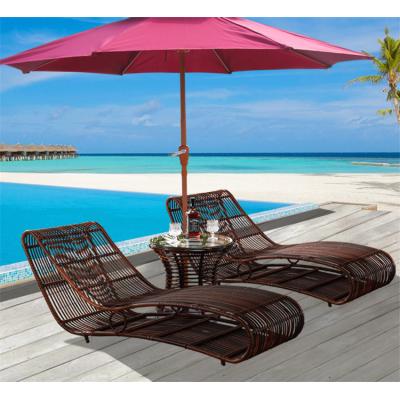 China Durable Customized Rattan Inflatable Beach Chair for sale