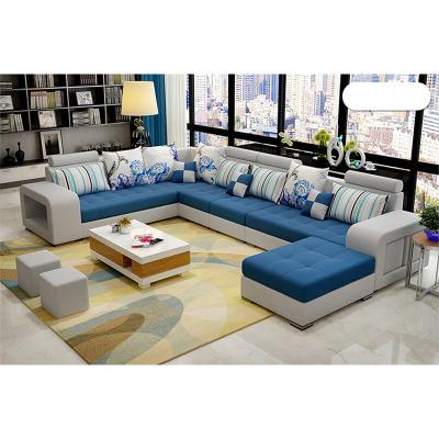 China Large 12 Seater Sofa Eco - Friendly Indoor Bright Color Set for sale