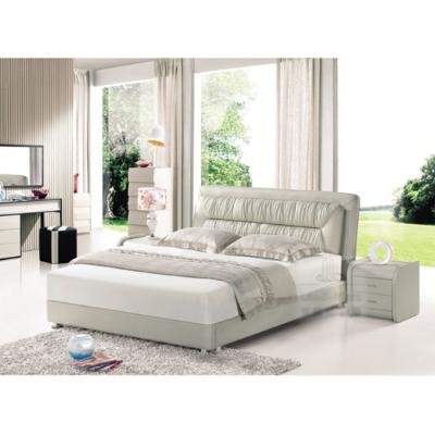 China Comfortable Leather Bed Furniture Bedrooms for sale