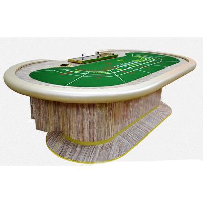 China Hot Selling Fireproof Texas Hold Popular They Poker Table for sale