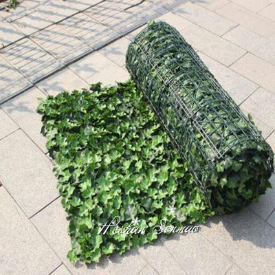 China Easily Assembled Outdoor Artificial Garden Fence Plastic Ivy Privacy Fence With Competitive Price Fence Design for sale