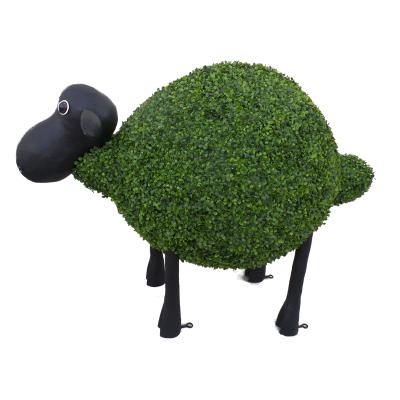 China Direct Selling Topiary Manufacture Handmade Moss Covered Artificial Animal Topiary for Decoration for sale