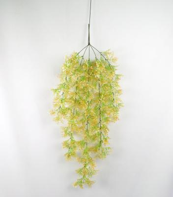 China Landscaping Vertical Hanging Artificial Rattan Leaves Vine With Good Quality for sale