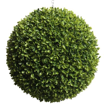 China Waterproof Hot Selling Artificial Amazon Grass Ball For Indoor Outdoor Ceiling Decoration Boxwood Ball Grass Hanging Topiary Ball for sale