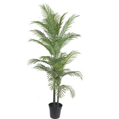 China Wholesale Mid Century Modern Artificial Traveler Banana Leaf Tree Large For Garden Decor Bonsai Plant Artificial Palm With Pots for sale