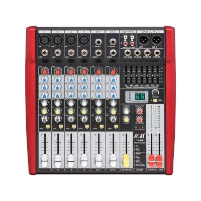 China Wholesale price sound 10 channel professional digital console audio mixer CS8-P for sale