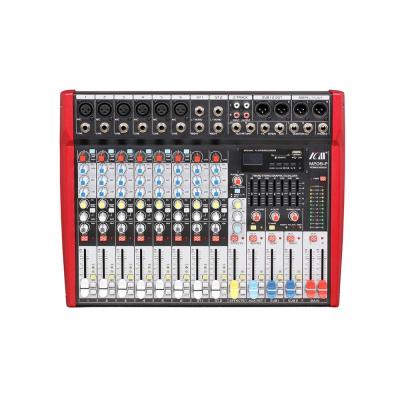 China Hot Sale Sound 6 8 Channel USB Audio Mixer M208-P for sale