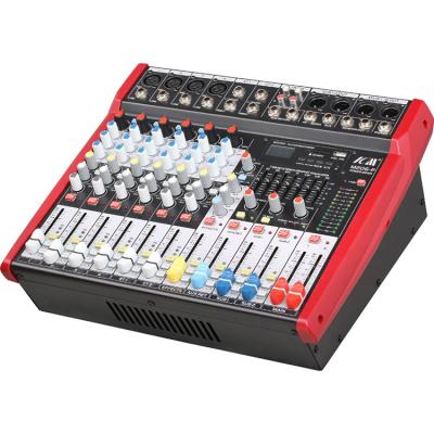 China Factory direct sound recording device group 4 channel audio mixer M206-P for sale