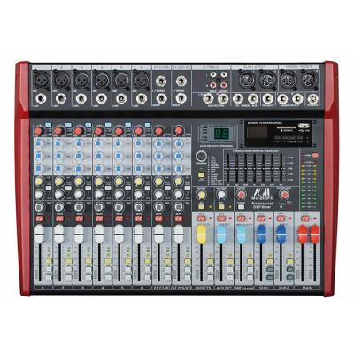 China Hot Selling Mini 4 Channel USB DJ Audio Mixer MU-210FX for sale