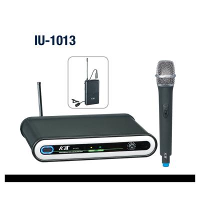 China High Quality Blue Cog System UHF Outdoor Wireless Desktop Microphones for sale