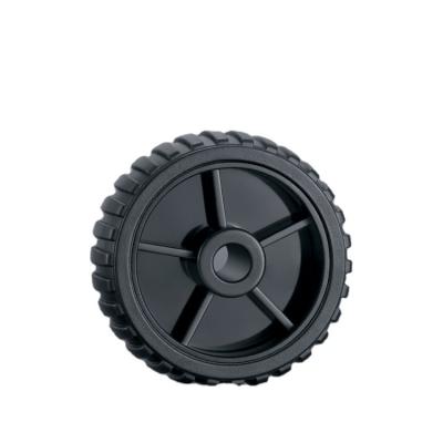 China ABS/TPR children's toys injection molding front wheel 30mm quality rubber wheels black wear-resistant car toys for sale