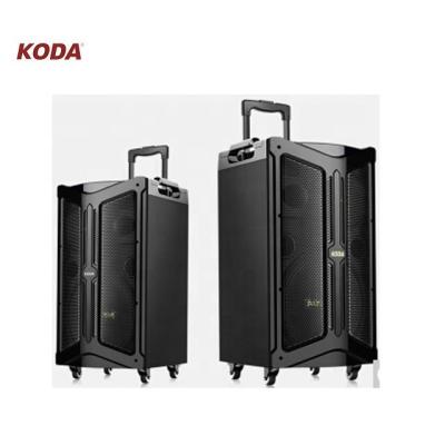 China 10 Inch Wireless Radio Bass Karaoke Trolley Portable Active Outdoor Rechargeable Big Horn Speaker Box for sale